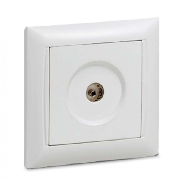  Розетка TV VALENZO 6027 бел. ASD / IN HOME 4690612006413 