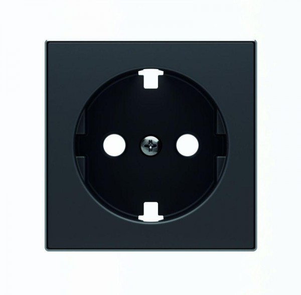  Накладка для розетки SCHUKO с плоской поверхностью SKY черн. бархат ABB 2CLA858890A1501 