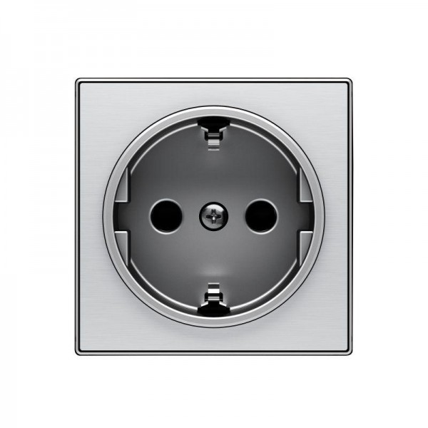  Накладка для розетки SCHUKO SKY нерж. сталь ABB 2CLA858800A1401 