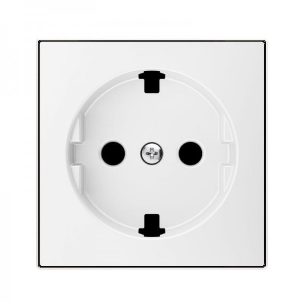  Накладка для розетки SCHUKO с плоской поверхностью SKY альп. бел. ABB 2CLA858890A1101 