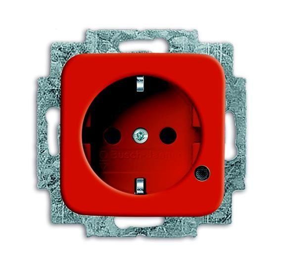  Розетка Schuko Duro с индикацией LED оранж. ABB 2CKA002013A5283 