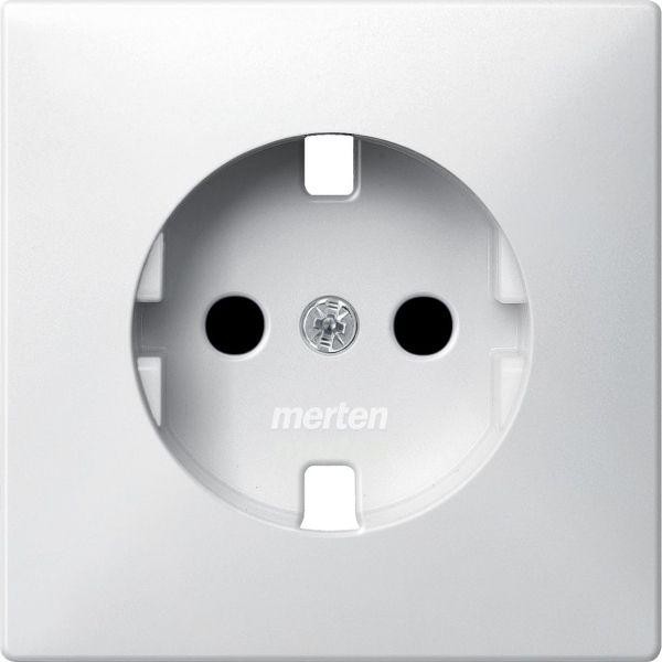  Плата Merten центральная для мех. розетки SCHUKO бел. SchE MTN2330-4019 