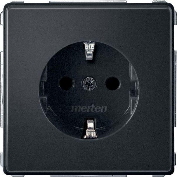 Механизм розетки СП Merten с заземл. SchE MTN2300-7214 
