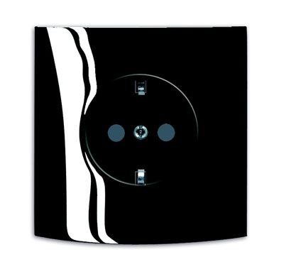  Розетка Schuko KS triton 16А 250В в корпусе сл. кость ABB 2CKA002013A5258 