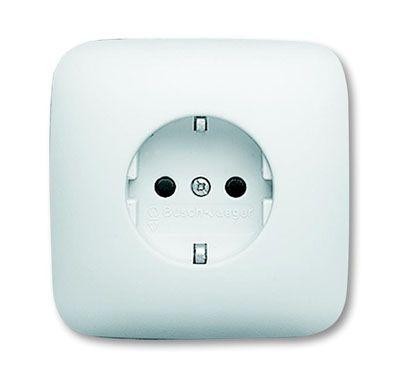  Розетка Schuko Reflex SI 16А 250В в корпусе KS альп. бел. ABB 2CKA002013A4664 