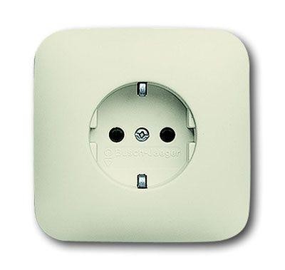  Розетка Schuko Busch-Duro 2000 SI 16А 250В в корпусе KS сл. кость ABB 2CKA002013A4946 