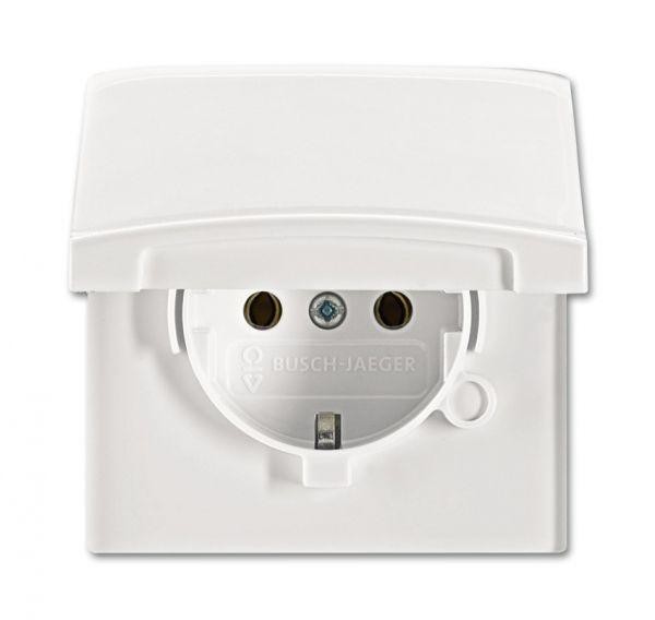  Розетка Schuko Allwetter44 16А 250В 20 EUGKB-32-101 с защ. крышкой защ. шторки (уплот. кольцо в комплекте) IP44 сл. кость ABB 2CKA002064A0292 