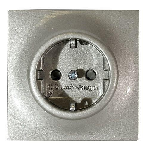  Механизм розетки 1-м Impuls шампань метал. ABB 2CKA002011A3791 