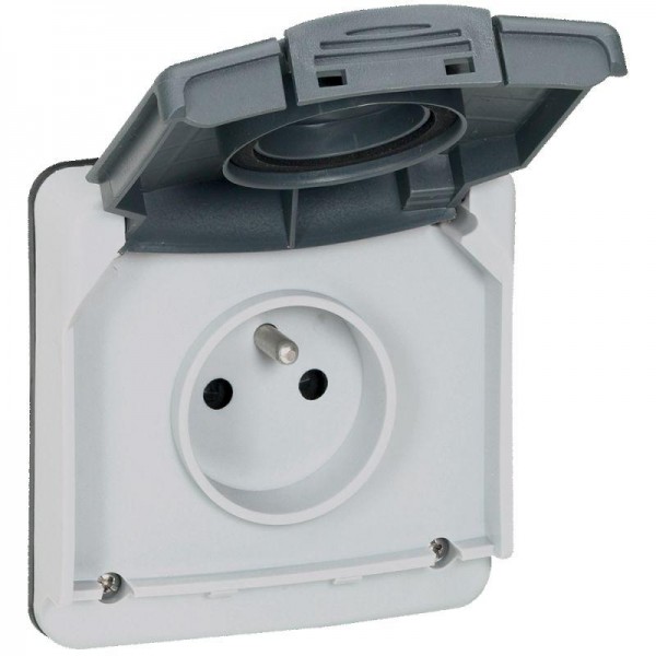  Розетка ОП Plexo 16А 2P+3 IP66 сборная Leg 090486 