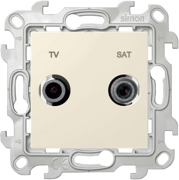  Механизм розетки TV-SAT проходная Simon24 сл. кость 2410485-031 