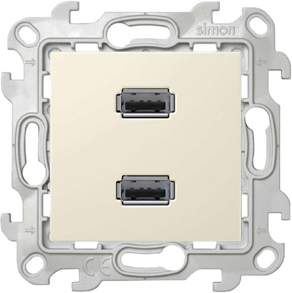  Механизм коннектора 2хUSB Simon24 сл. кость 2411090-031 