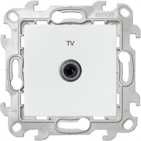  Механизм ТВ розетки оконечной Simon24 бел. 2450476-030 