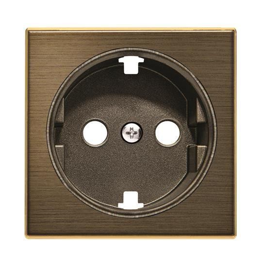  Накладка для розетки SCHUKO SKY античная латунь ABB 2CLA858800A1201 