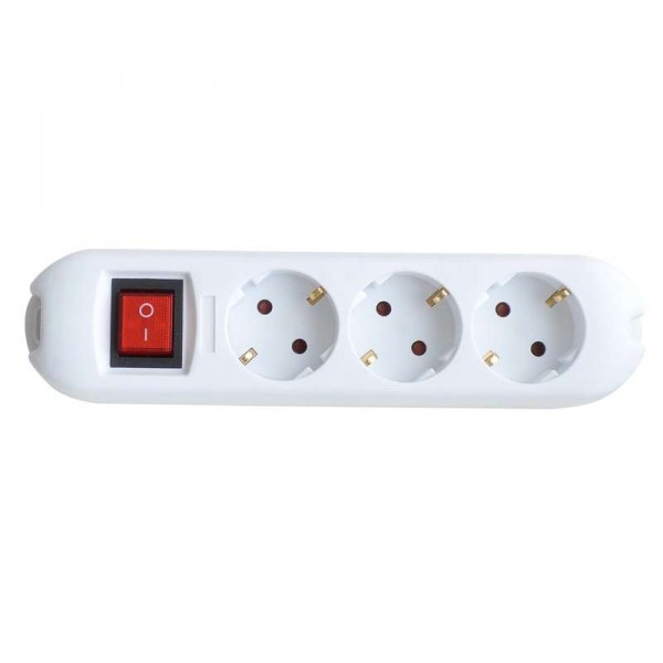  Колодка удлинителя 3GS-SMART 3-м с выкл. 5430 16А с заземл. IN HOME 4690612010489 
