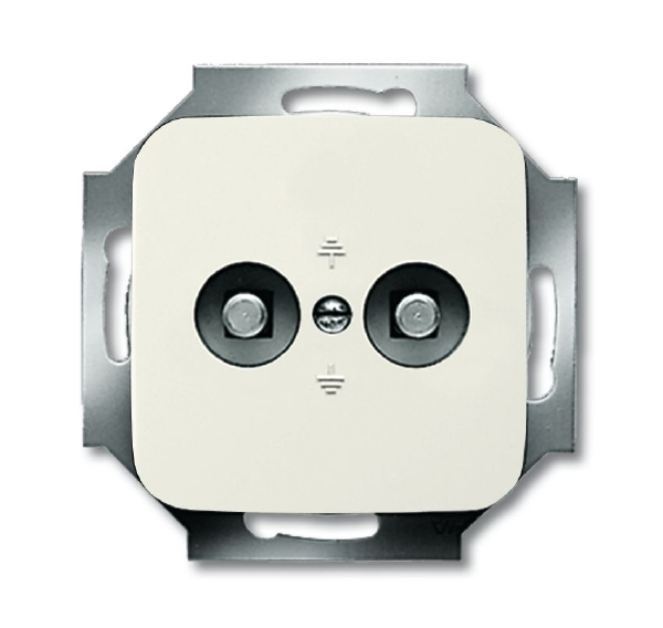  Розетка Busch-Duro 2000 SI 2мод. для выравнивания потенциалов сл. кость ABB 2CKA002495A0026 