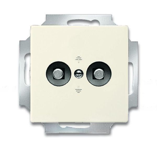  Розетка Solo/future 2мод. для выравнивания потенциалов сл. кость ABB 2CKA002495A0085 