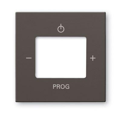 Плата центральная (накладка) для механизма цифрого FM-радио 8215 U Basic 55 chateau-black ABB 2CKA008200A0160 