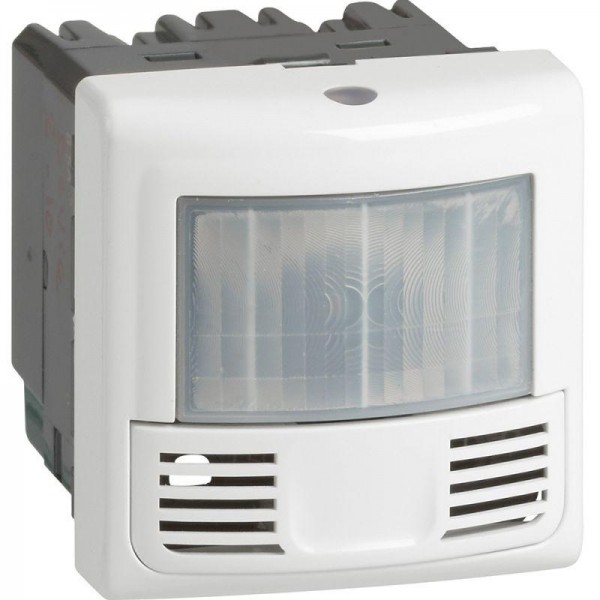  Датчик присутствия системный Lighting Management BUS ИК+УЗ 10м IP41 2 модуля бел. Leg 078486 