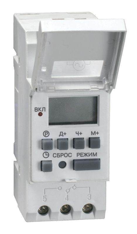  Таймер цифровой ТЭ15 16А 230В на DIN-рейку ИЭК MTA10-16 