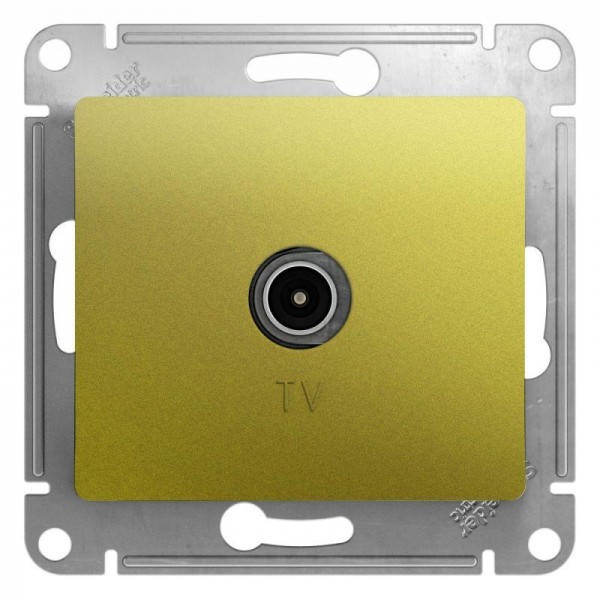  Механизм коннектора TV антенны Glossa фисташк. SchE GSL001093 