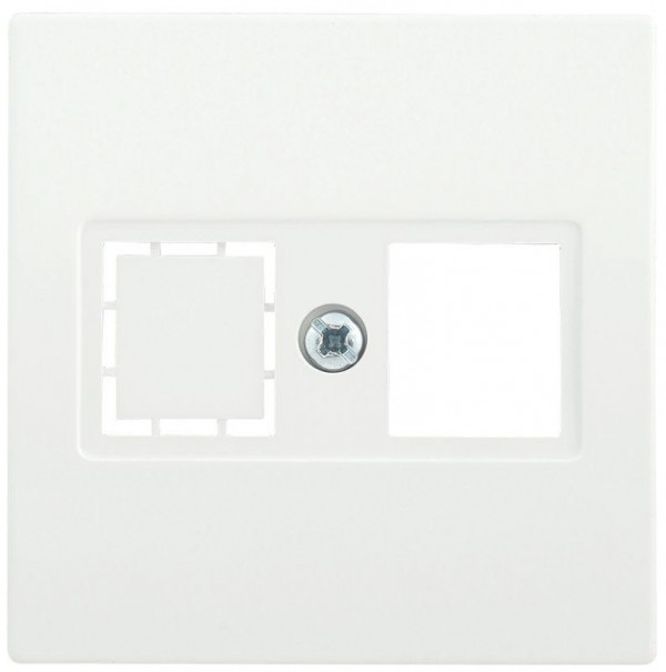  Накладка комп. BOLERO НК45-1-ББ RJ45 Cat5e/6 бел. ИЭК ENB10-K-K01 