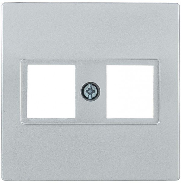 Накладка 2-м комп. BOLERO НК45-2-БС RJ45 Cat5e серебр. ИЭК ENB12-R-K23 