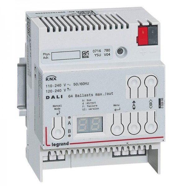  Контроллер KNX DALI 64 балл. Leg 002698 