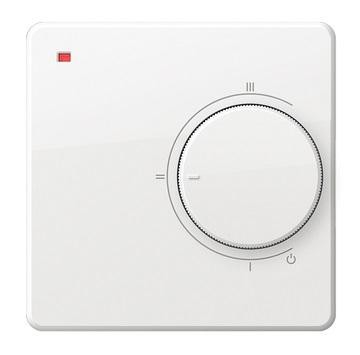  Терморегулятор механический LC 001 датчик пола 3.5кВт 16А бел. ССТ 2247191 