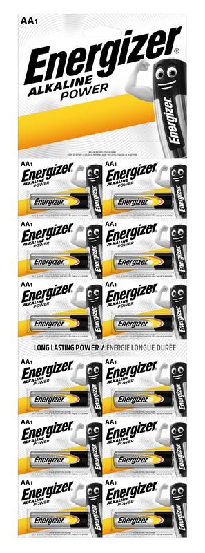  Элемент питания алкалиновый ENR POWER ALK AA BP12 Energizer E302283300 