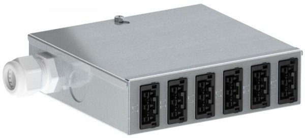  Распределитель энергии UVS-WIN 150х196х46мм (сталь) 6 выходов WINSTA MIDI OBO 6107980 