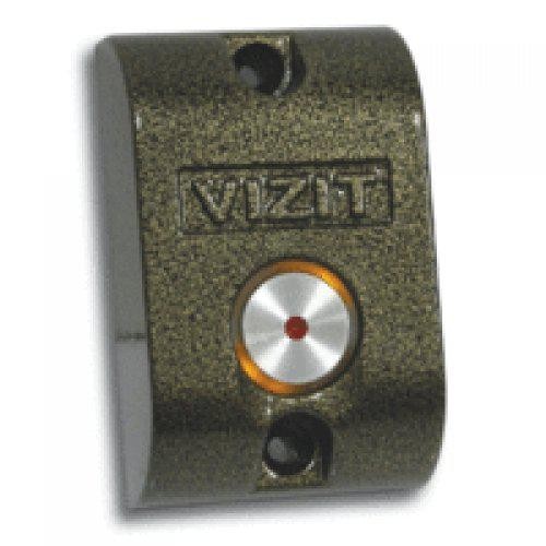  Кнопка выхода накладная метал. VIZIT EXIT 300М VIZIT УТ0000472 