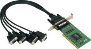  Плата мультипортовая для шины Universal PCI (с поддержкой PCI и PCI-X) CP-104UL-DB9M MOXA УТ0030040 