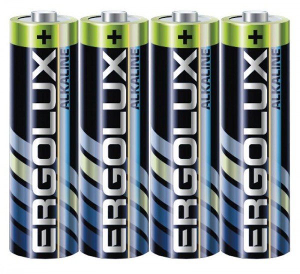  Элемент питания LR6 Alkaline SR4 (LR6 SR4 1.5В) (блист.4шт) Ergolux 14282 