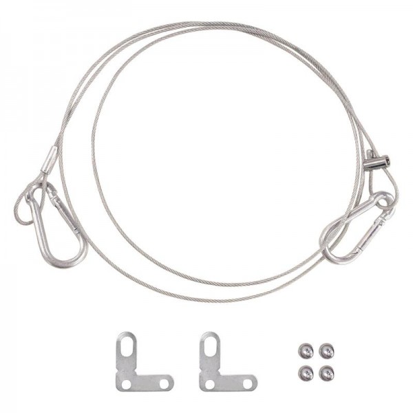  Комплект из 4-x страхующих тросов (1м) и 8 стальных скоб LEDVANCE 4058075472990 