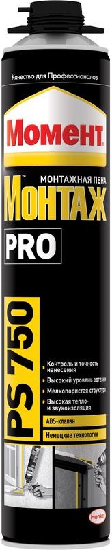  Пена монтажная "Монтаж PRO PS750" 750мл Момент Б0041870 