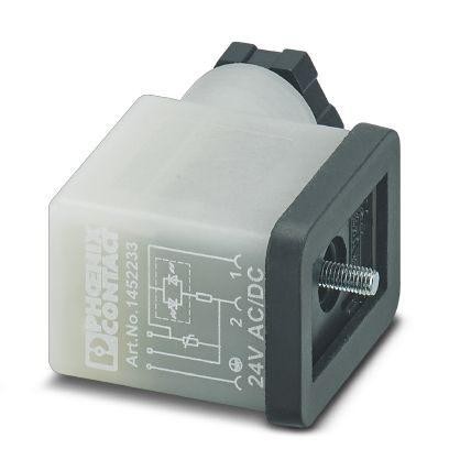  Модуль штекерный SACC-VB-3CON-M16/BI-1L-SV 24V для электромагнит. клапана Phoenix Contact 1452233 