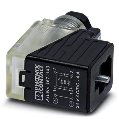  Модуль штекерный SACC-V-3CON-PG9/BI-1L-S для электромагнит. клапана Phoenix Contact 1671140 