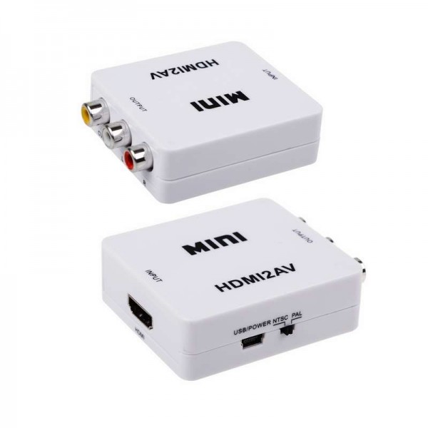  Конвертер HDMI на 3 RCA пластик Rexant 17-6931 