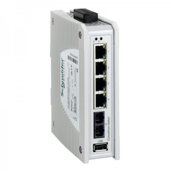  Коммутатор ConneXium неупр. 4TX/1FX-MM SchE TCSESPU053F1CU0 
