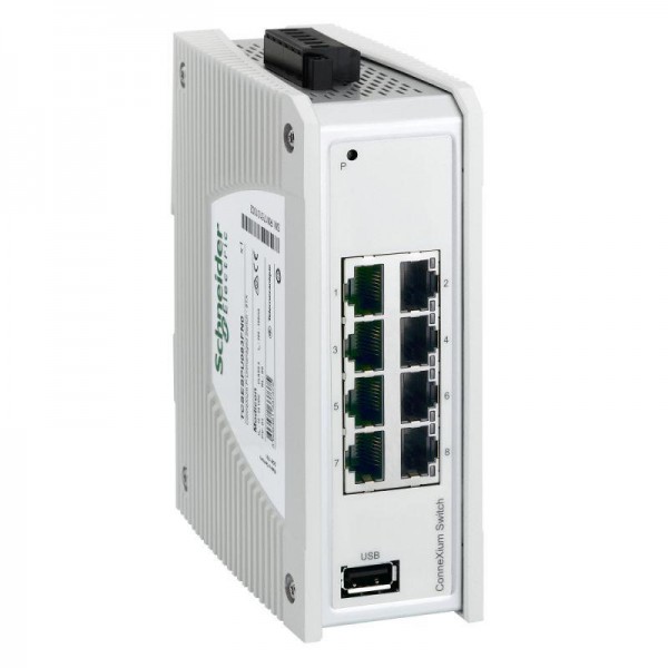  Коммутатор ConneXium неупр. 8TX SchE TCSESPU083FN0 
