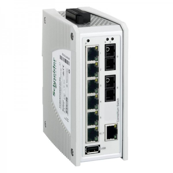  Коммутатор ConneXium неупр. 7TX/2FX-SM SchE TCSESPU093F2CS0 