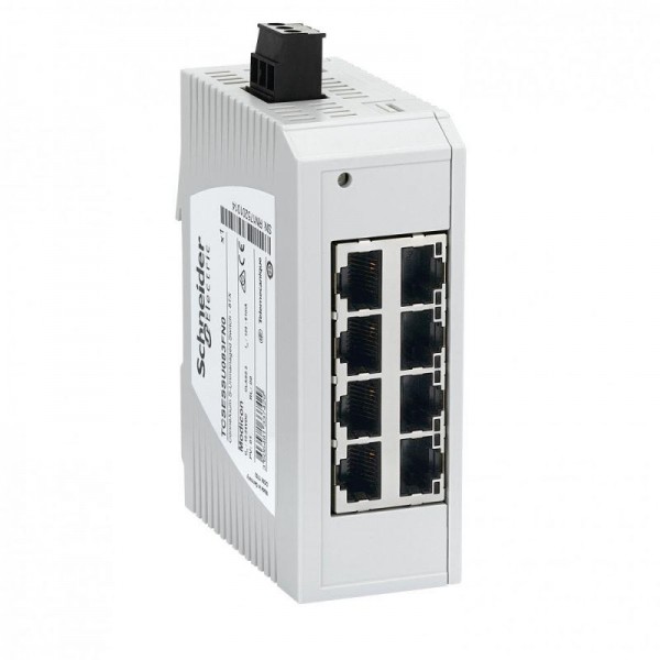  Коммутатор ConneXium Standard неупр. 8TX SchE TCSESSU083FN0 