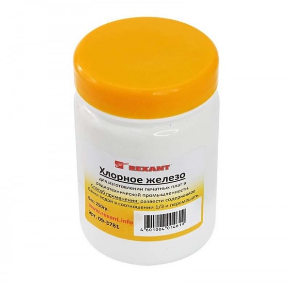  Железо хлорное 250гр Rexant 09-3781 