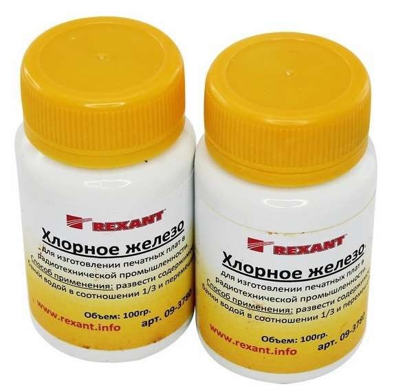  Железо хлорное 100гр Rexant 09-3780 