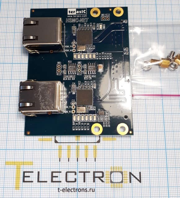 Отладочная плата ETHERNET-HSMC 